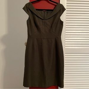 Antonio Melani brown/Olive professional sheath dress